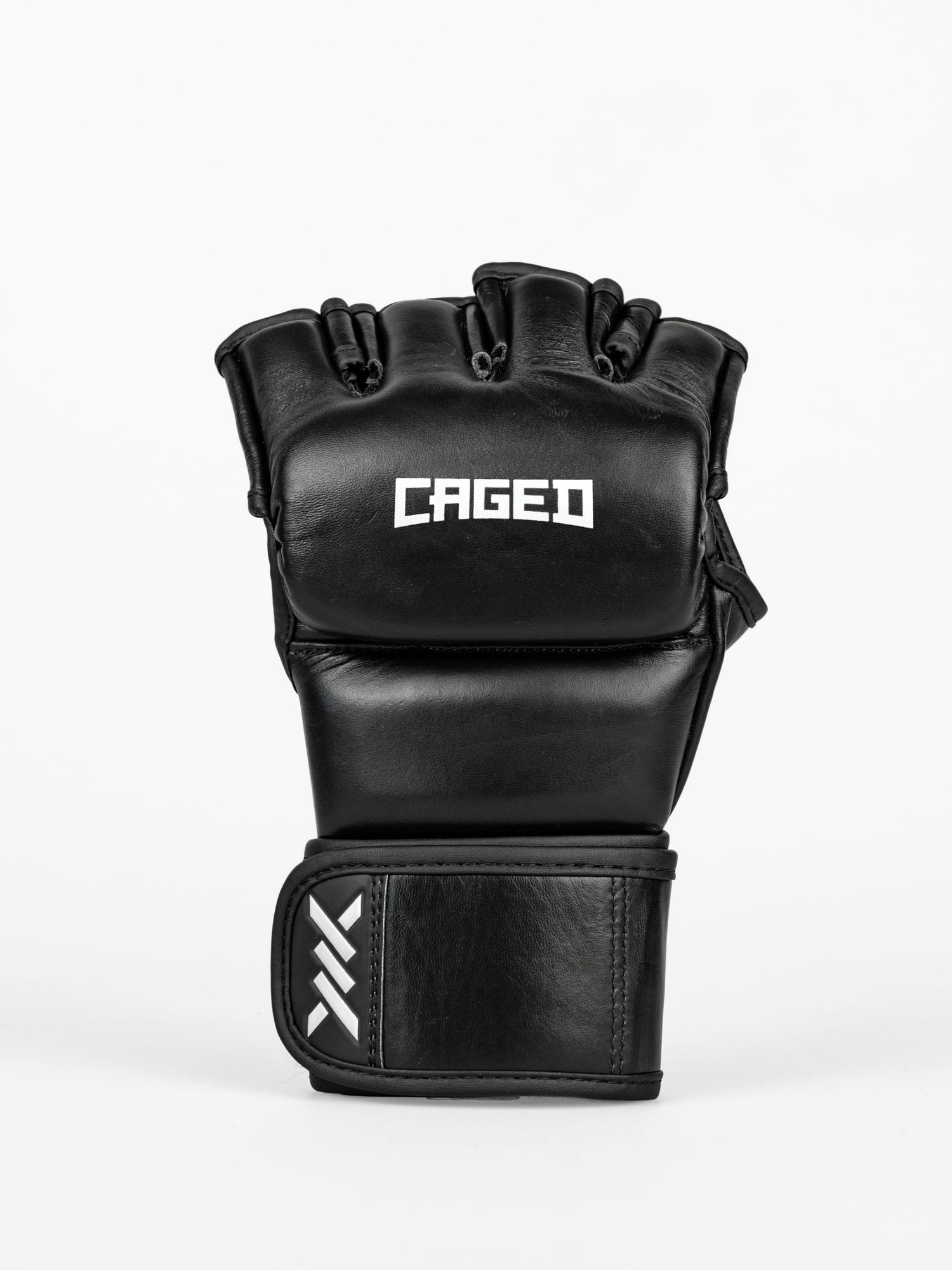 Caged MMA Handschuhe 'X' Series - Schwarz/Weiss