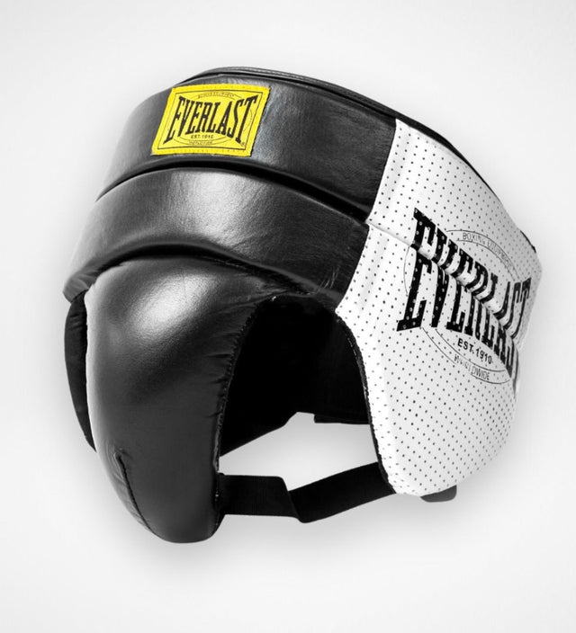 Everlast 1910 Tiefschutz Boxen – Schwarz/Weiss
