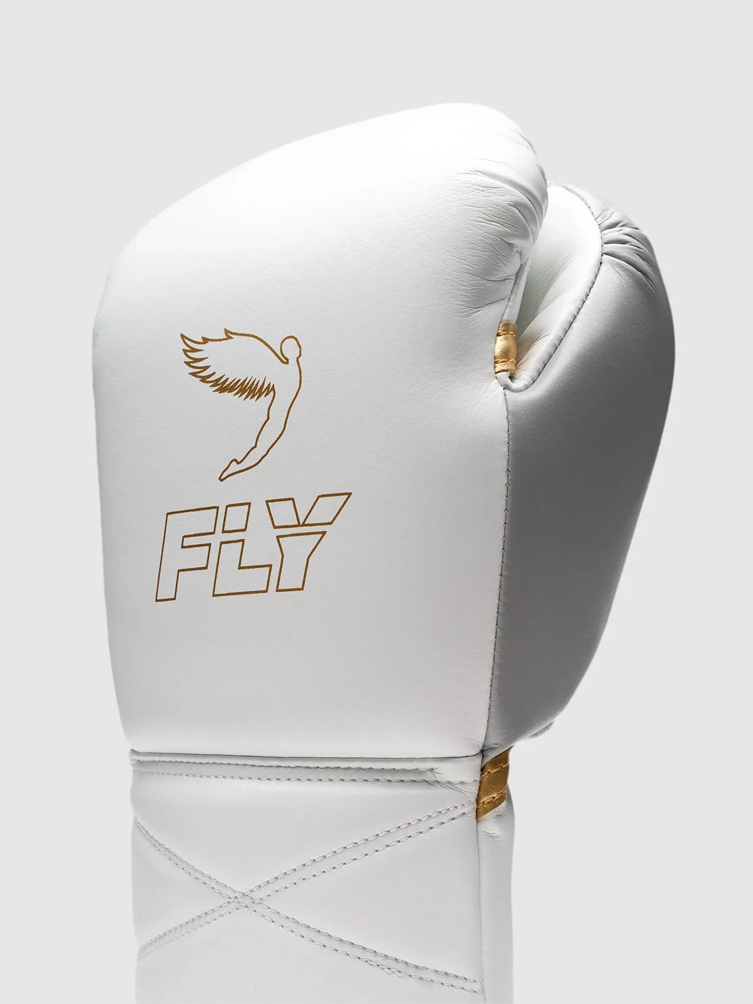 Fly Boxhandschuhe Superlace Pro X 2 - Weiß/Grau/Gold