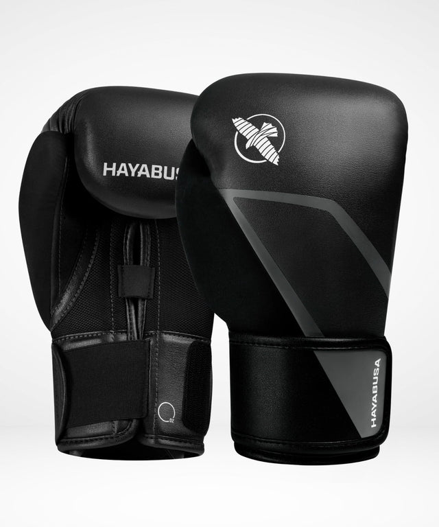 Hayabusa Boxhandschuhe E1 - Schwarz/Grau