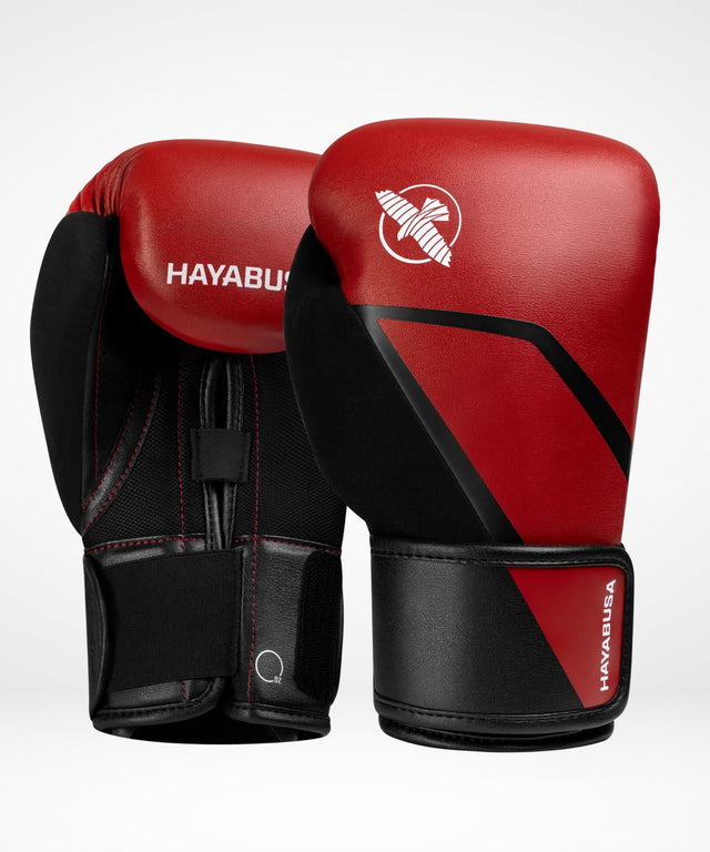 Hayabusa Boxhandschuhe E1 - Rot/Schwarz