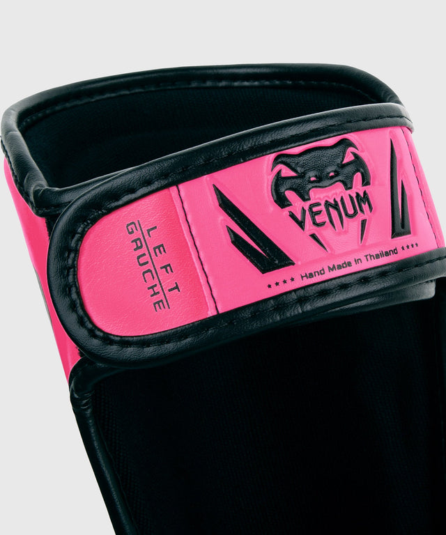 Venum Schienbeinschoner Elite Kinder – Neon Pink