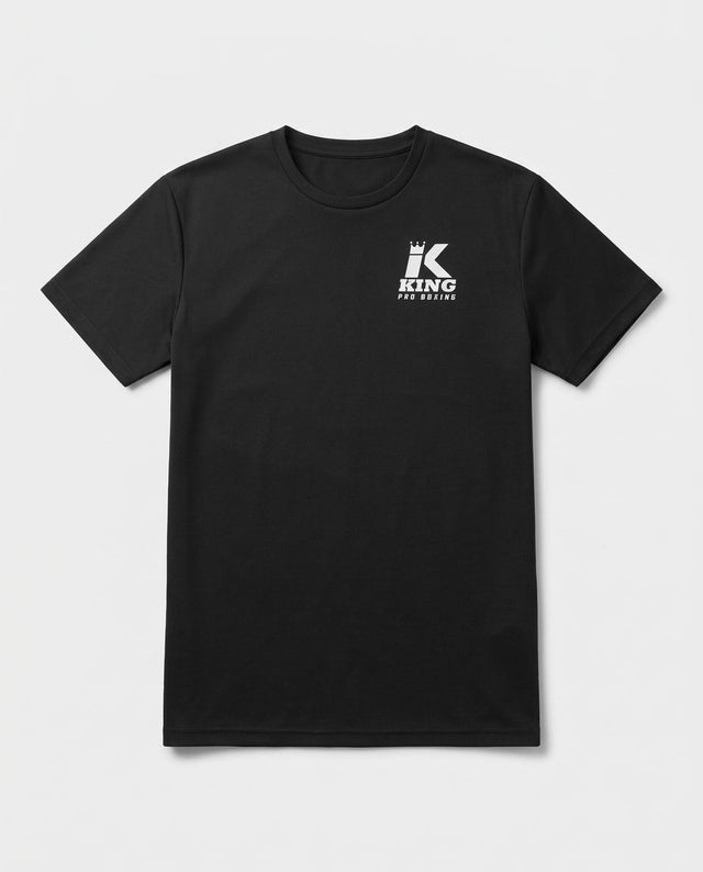 King Pro Boxing T-Shirt Logo – Schwarz