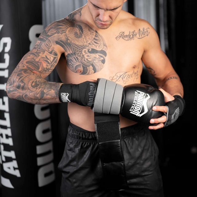 Phantom Athletics Boxbandagen Impact Gel - Schwarz