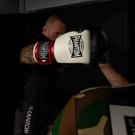 Phantom Athletics Boxhandschuhe Mexico - Weiß/Grün/Rot