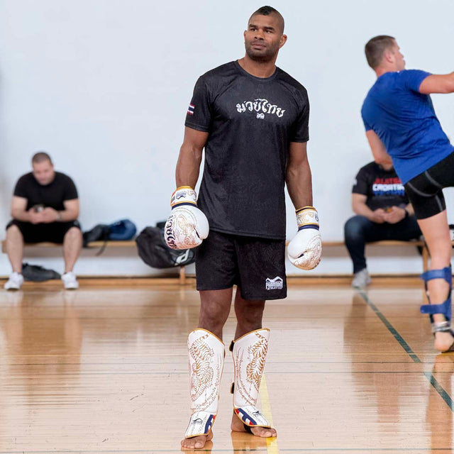 Phantom Athletics Schienbeinschoner Muay Thai - Weiß/Gold