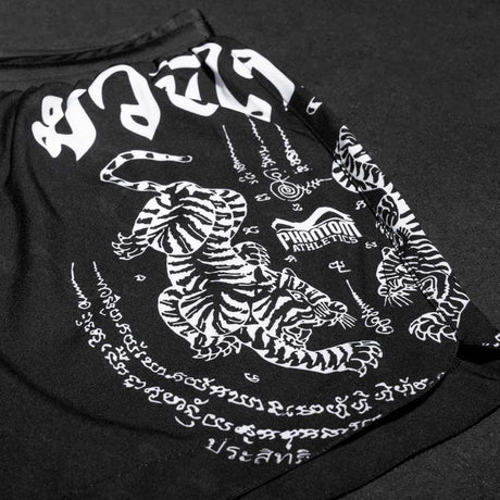 Phantom Athletics Muay Thai Shorts Fusion - Schwarz