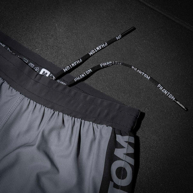 Phantom Athletics Kompressionsshorts Fusion 2in1 Apex - Grau