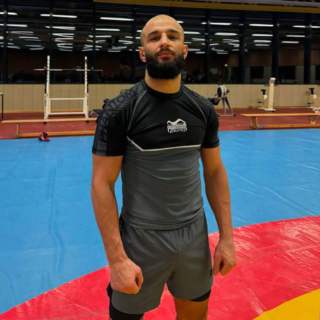 Phantom Athletics Rashguard EVO Apex Kurzarm - Grau