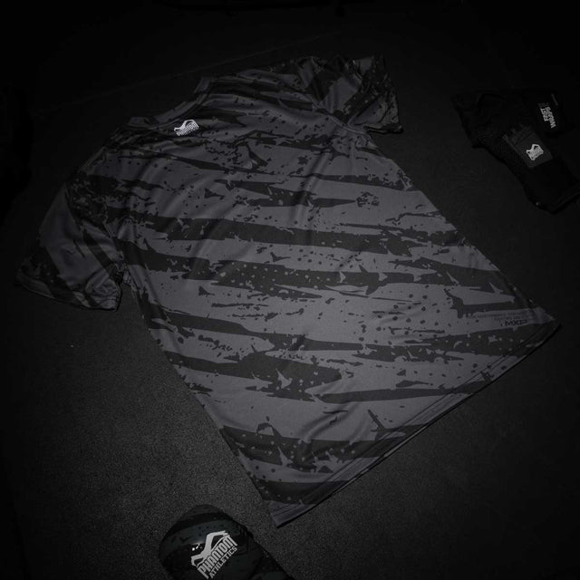 Phantom Athletics T-Shirt EVO Camo Tiger - Grau