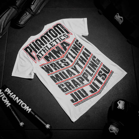 Phantom Athletics T-Shirt EVO MMA Sports - Weiß