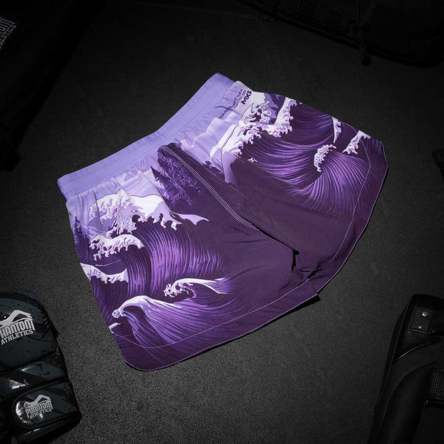 Phantom Athletics MMA Shorts FUSION-R Tsunami - Lila