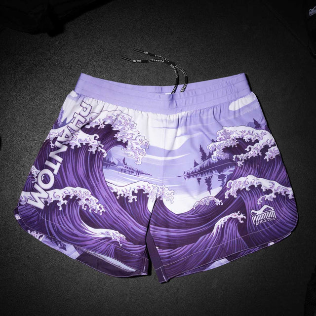 Phantom Athletics MMA Shorts FUSION-R Tsunami - Lila