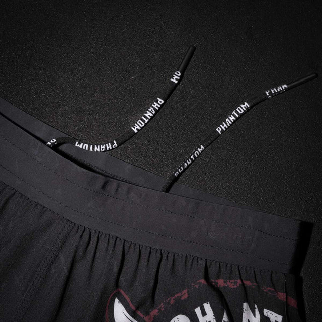 Phantom Athletics MMA Shorts Fusion-R Slasher - Schwarz
