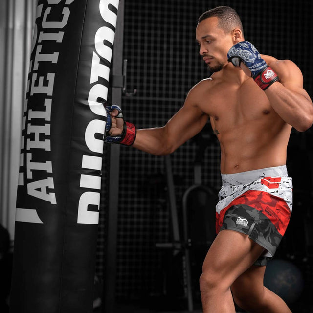 Phantom Athletics MMA Handschuhe Sparring Muay Thai - Blau
