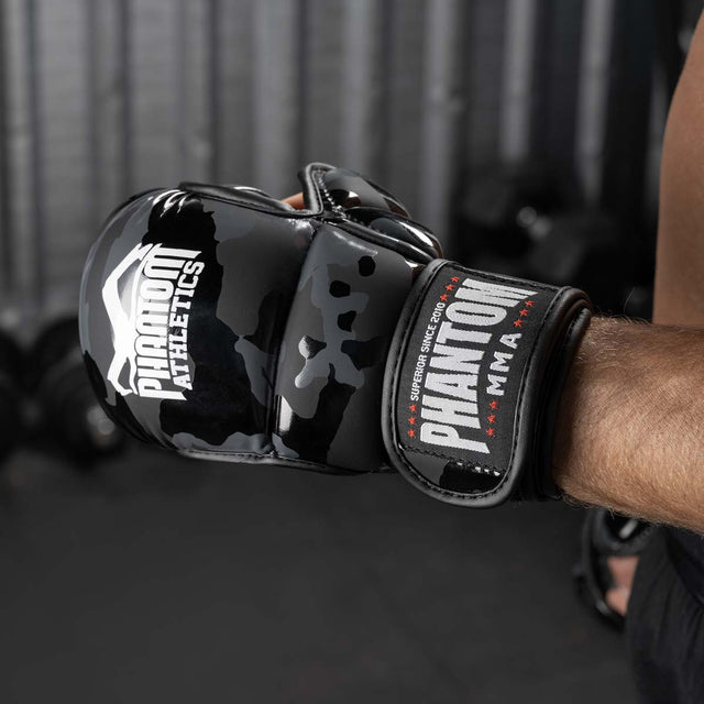 Phantom Athletics MMA-Handschuhe APEX - Schwarz/Camo