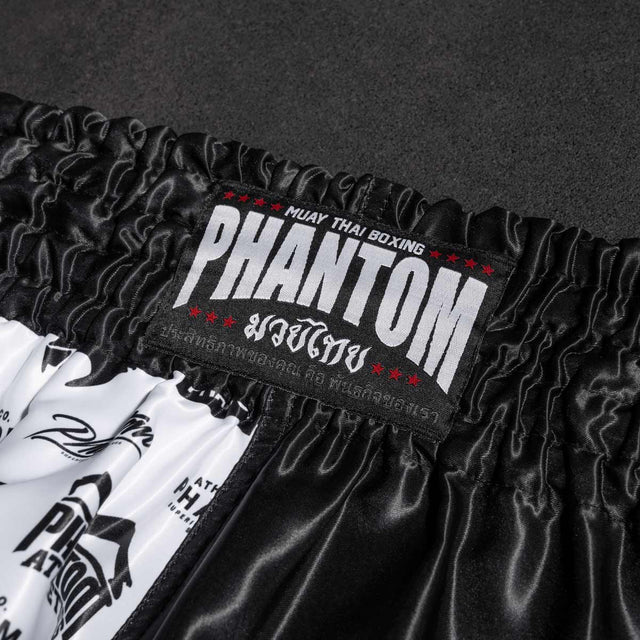 Phantom Athletics Muay Thai Shorts Legend - Schwarz/Weiß