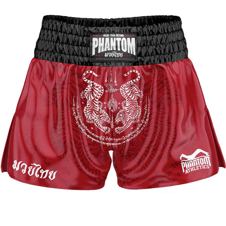 Phantom Athletics Muay Thai Shorts Sak Yant - Rot