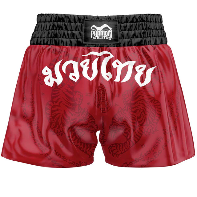 Phantom Athletics Muay Thai Shorts Sak Yant - Rot