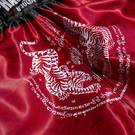 Phantom Athletics Muay Thai Shorts Sak Yant - Rot