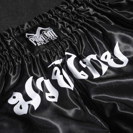 Phantom Athletics Muay Thai Shorts Sak Yant - Schwarz