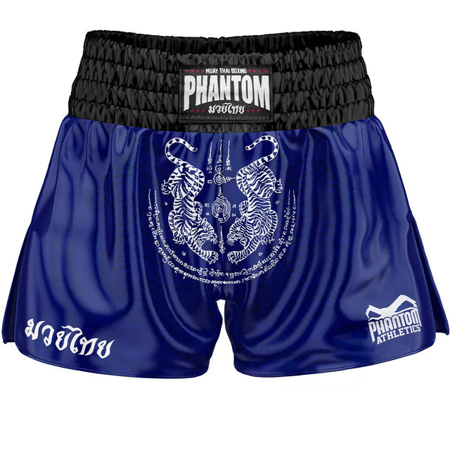 Phantom Athletics Muay Thai Shorts Sak Yant - Blau