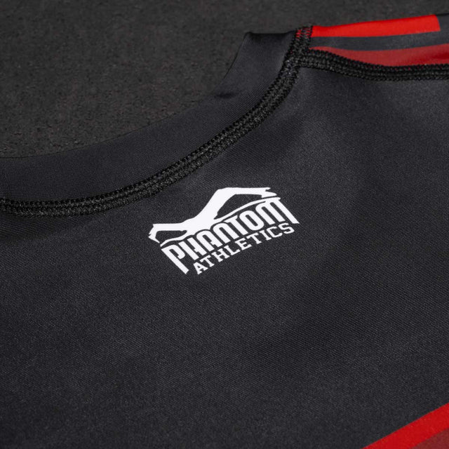 Phantom Athletics Rashguard EVO Apex Kurzarm - Rot