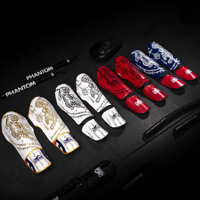 Phantom Athletics Schienbeinschoner Muay Thai - Blau