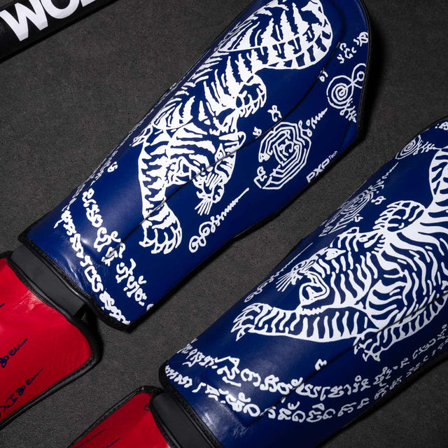 Phantom Athletics Schienbeinschoner Muay Thai - Blau