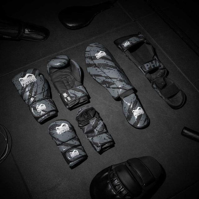 Phantom Athletics Schienbeinschoner Camo Tiger - Grau