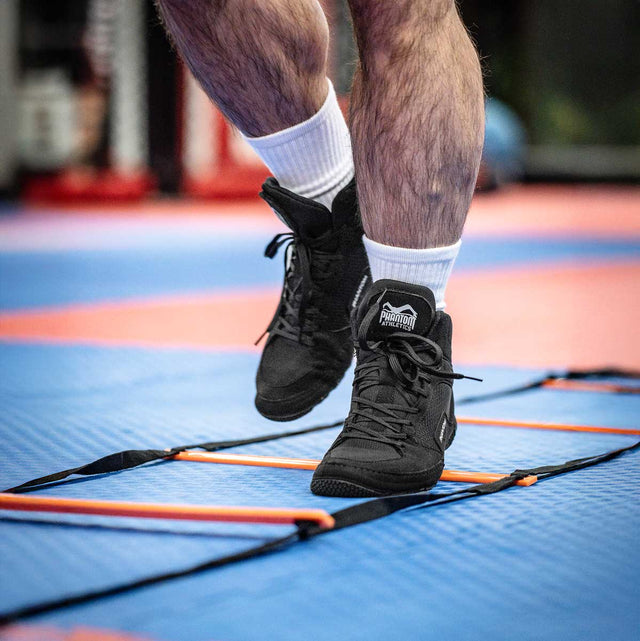 Phantom Athletics Ringerschuhe Tactic - Schwarz/Weiß