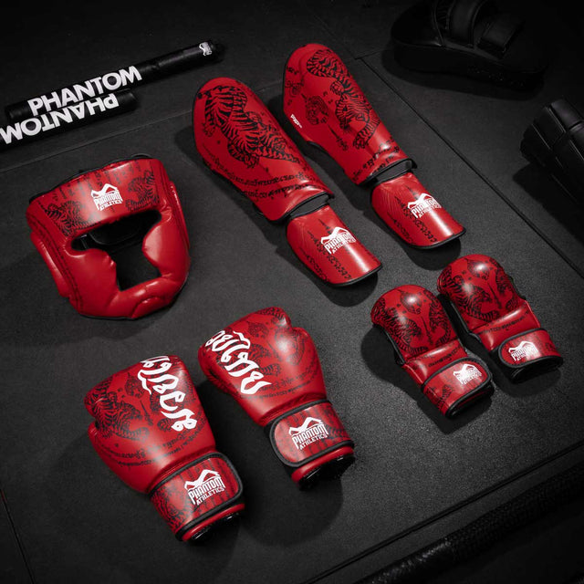 Phantom Athletics Kopfschutz Muay Thai - Rot
