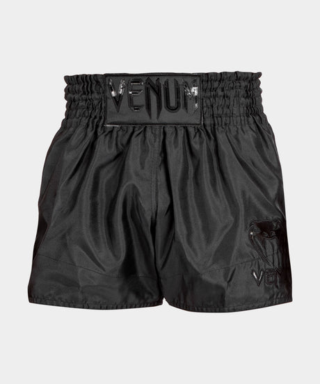 Venum Muay Thai Shorts Classic - Schwarz/Schwarz