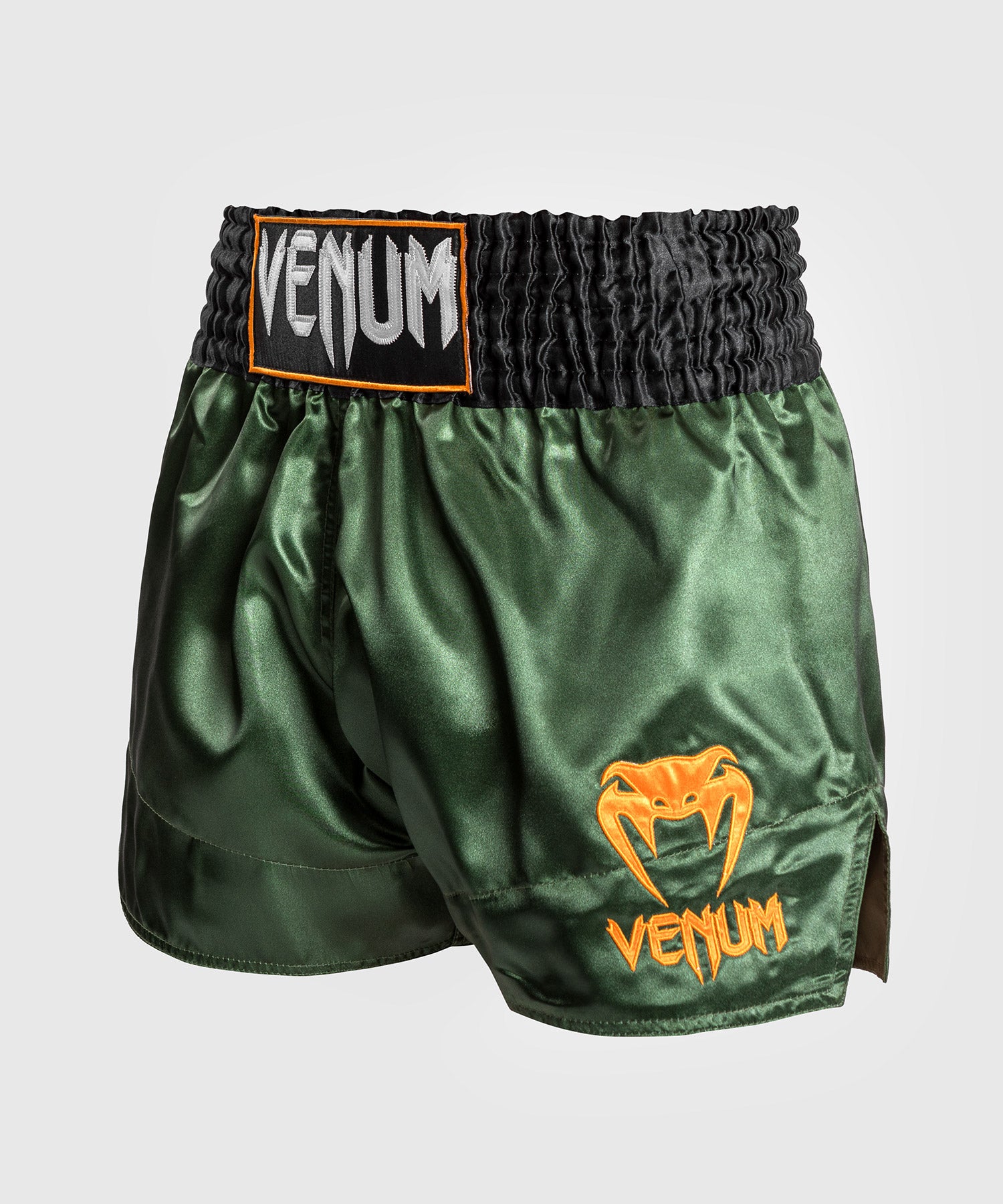 Venum Muay Thai Shorts Classic 2.0 - Grün/Schwarz/Gold