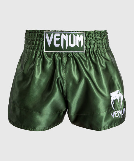 Venum Muay Thai Shorts Classic 2.0 - Grün/Weiss