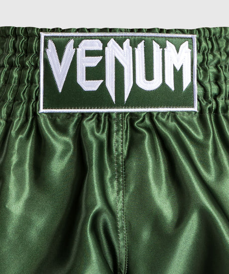 Venum Muay Thai Shorts Classic 2.0 - Grün/Weiss