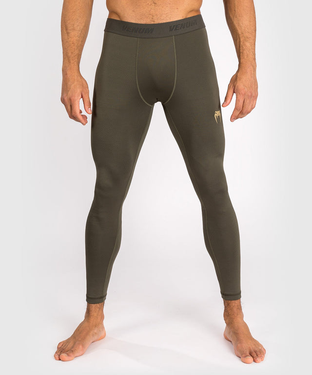 Venum Kompressionshosen Contender – Khaki Grün