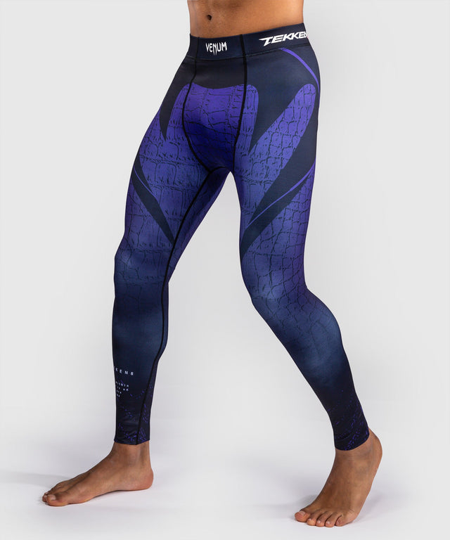 Venum Spats TEKKEN 8 Kazuya Schwarz/Blau