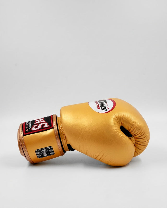 Twins Boxhandschuhe BGVL3 Air – Gold/Schwarz