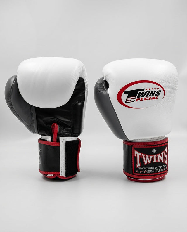 Twins Boxhandschuhe BGVL3 – Weiss/Schwarz/Grau