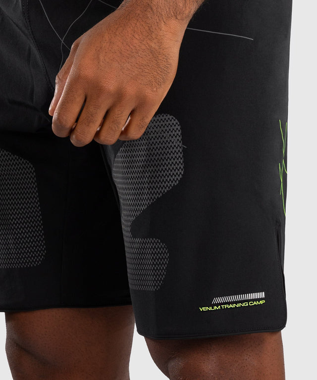 Venum MMA Shorts Training Camp 4.0 – Schwarz/Neongrün