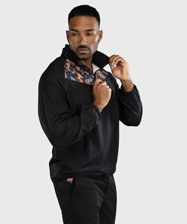 Venum Trainingsjacke Jungle Ops – Schwarz/Khaki Camo