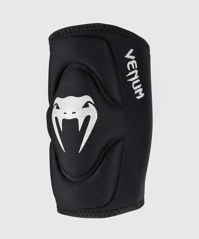 Venum Kontact Gel Knieschoner – Schwarz/Silber