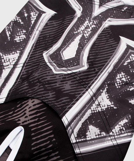 Venum MMA Shorts Gladiator 3.0 - Schwarz/Grau/Weiss