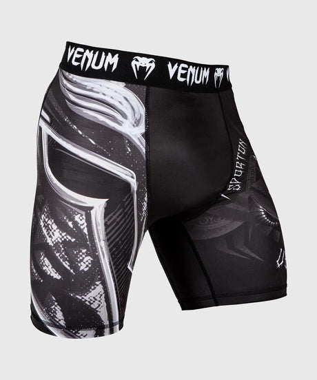 Venum Compression Shorts Gladiator 3.0 - Schwarz/Grau/Weiss