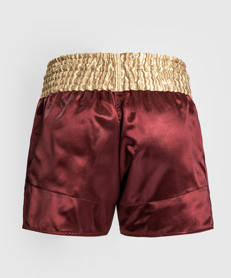 Venum Muay Thai Shorts Classic 2.0 - Rot/Gold/Weiss