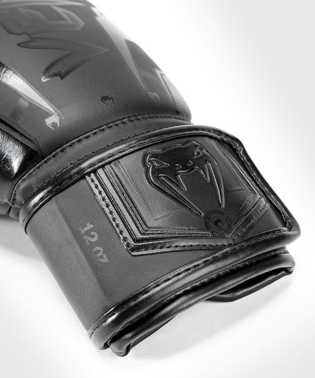 Venum Boxhandschuhe Elite Evo - Schwarz/Schwarz