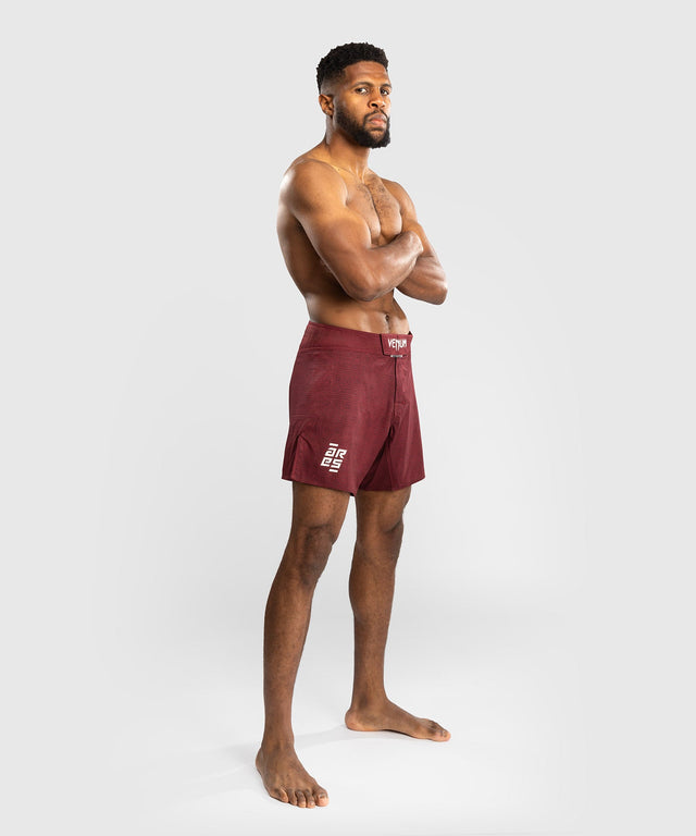 Venum x Ares MMA Shorts - Bordeauxrot