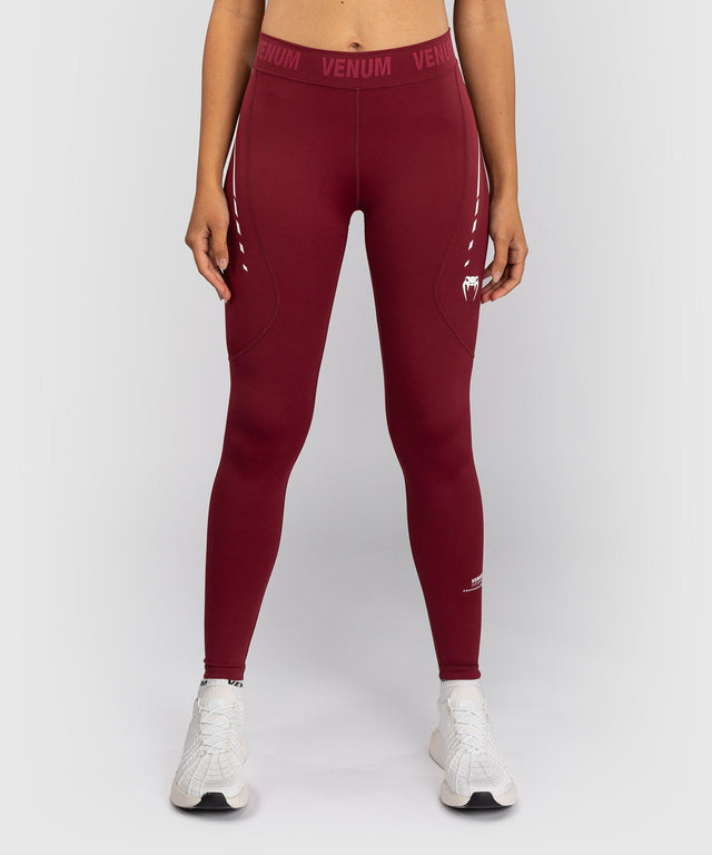 Venum Leggings Adrenaline – Bordeauxrot