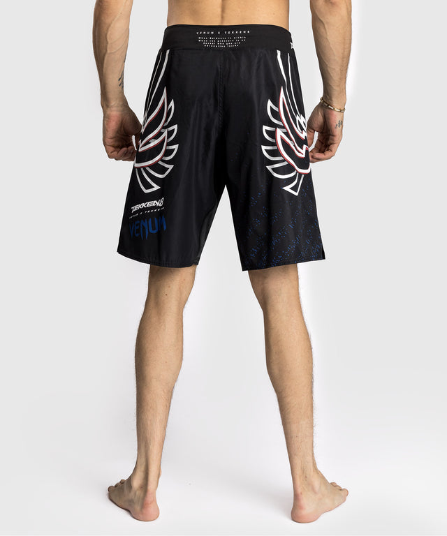 Venum x TEKKEN MMA Shorts – Jin Kazama – Blau/Schwarz/Weiss